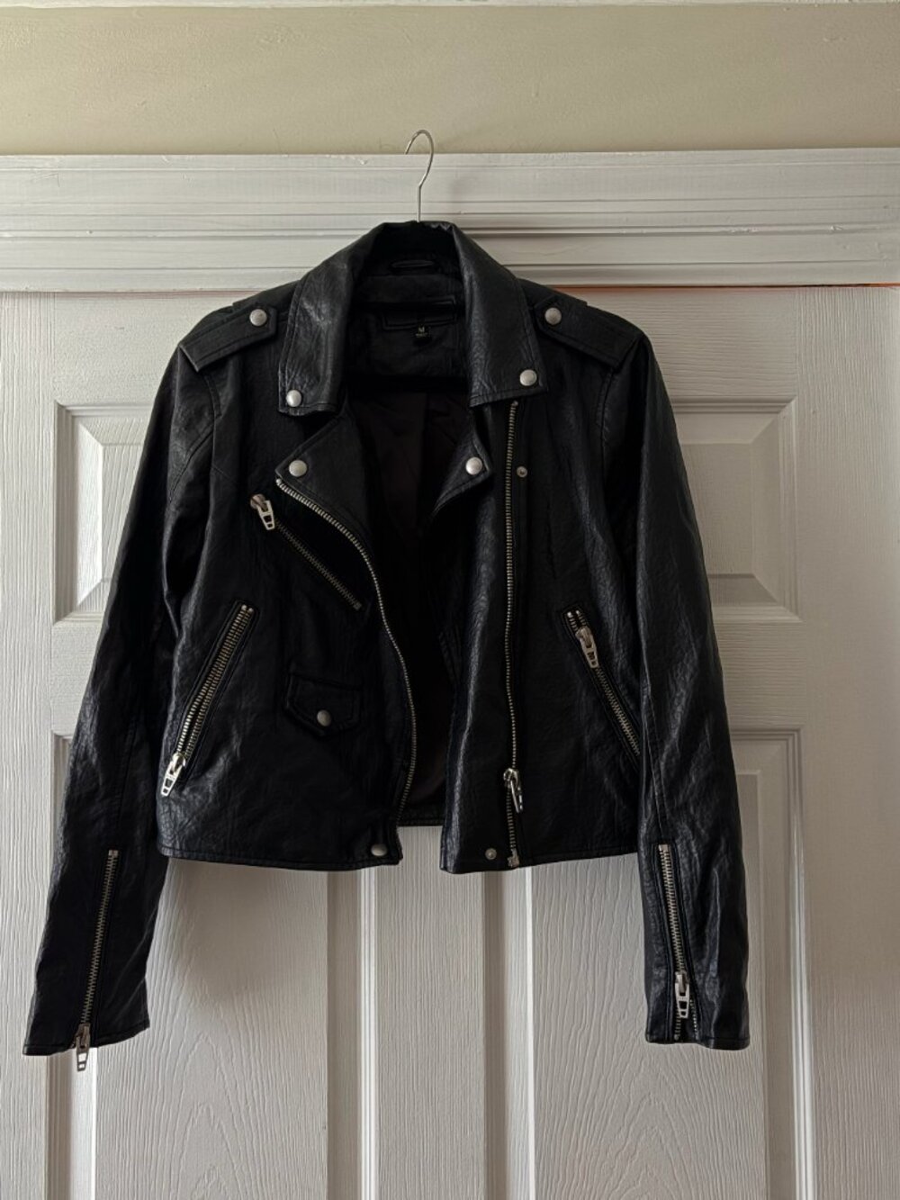 Blank NYC Black Faux Leather Jacket